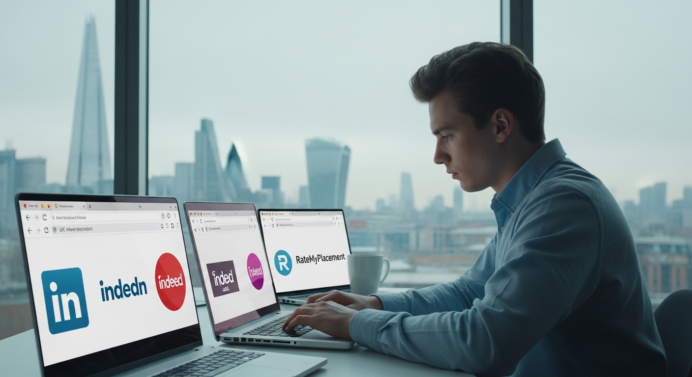 Quelles plateformes utiliser pour rechercher un stage au Royaume-Uni